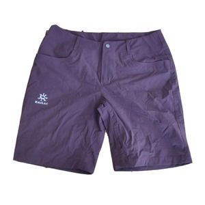 Kailas Women's Climbing Shorts Size M Maroon Outdoor Bermuda 165/70A
